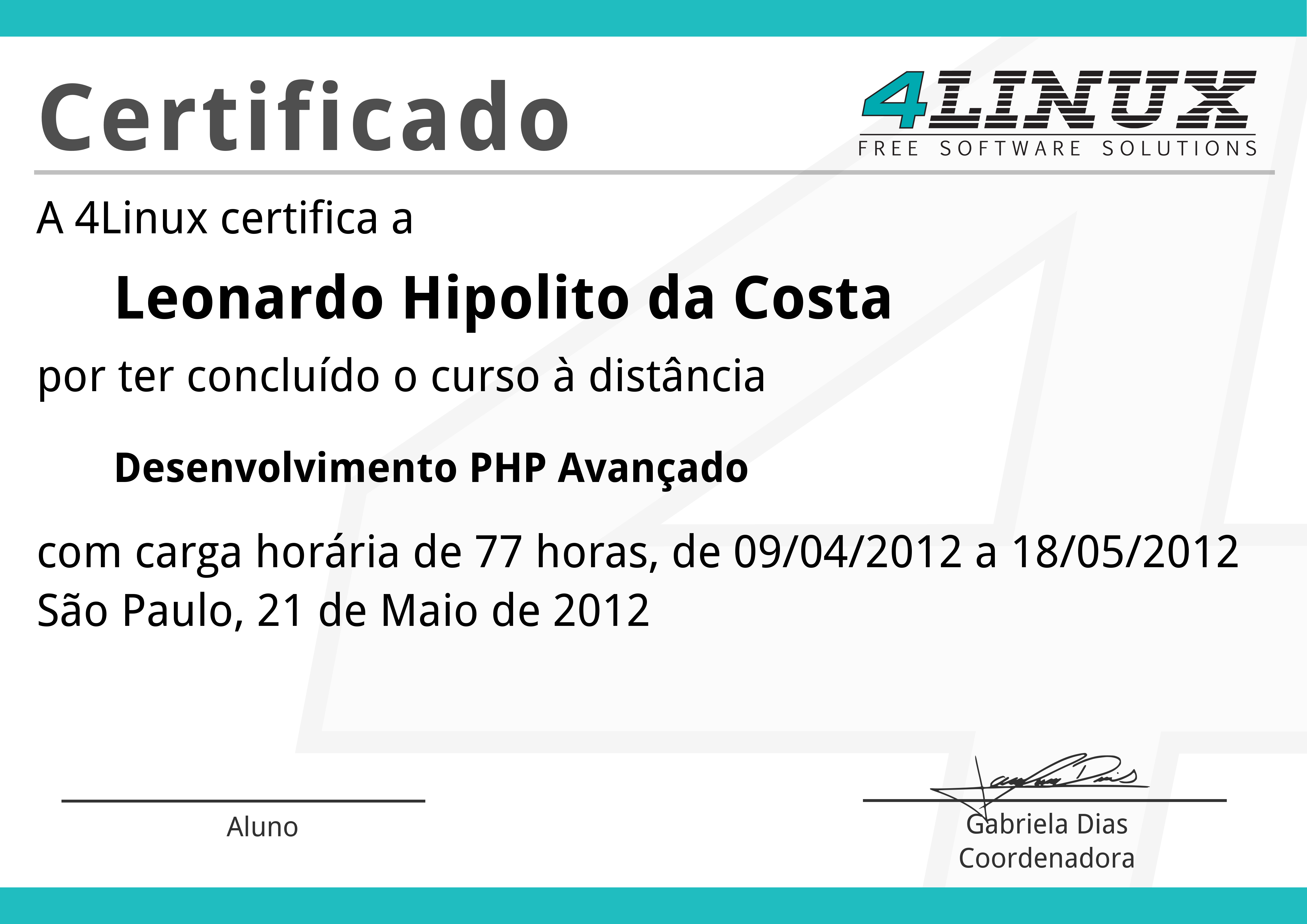 certificado