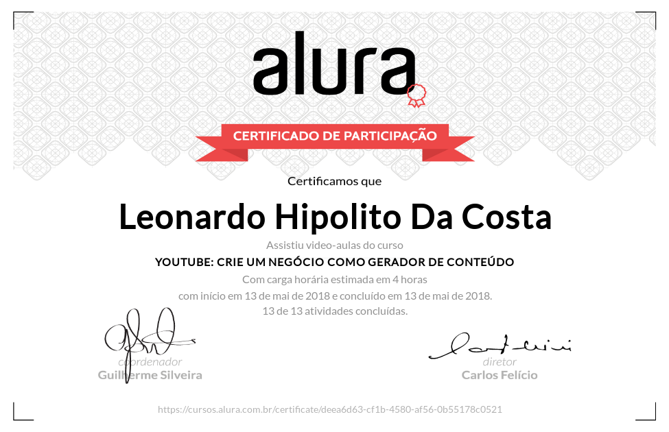 certificado